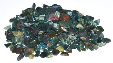 (image for) 1 lb Bloodstone tumbled chips 3-5mm - Click Image to Close