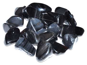 1 lb Obsidian, Rainbow tumbled stones (image for) 1 lb Obsidian, Rainbow tumbled stones