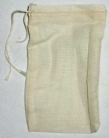 (image for) 12pk Cotton Tea Bags 3"x5" - Click Image to Close