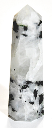 (image for) 1 3/4"- 2/1/2" Rainbow Moonstone obelisk