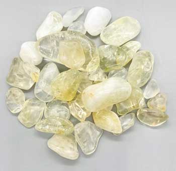 (image for) 1 lb tumbled Citrine, Opalized stones - Click Image to Close