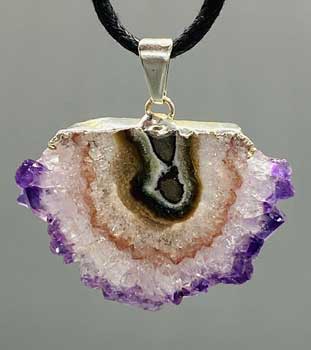 (image for) Stalactite silver plated pendant - Click Image to Close