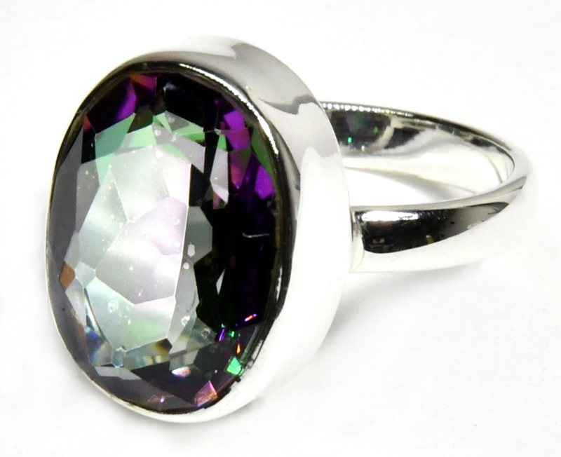 (image for) size 7 Mystic Quartz ring